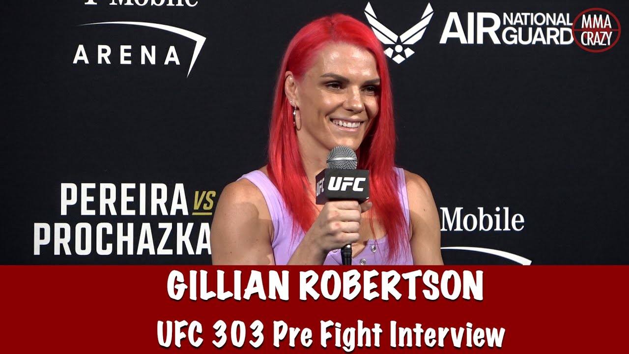Gillian Robertson wants to FORCE Michelle Waterson-Gomez into making bad decisions at UFC 303