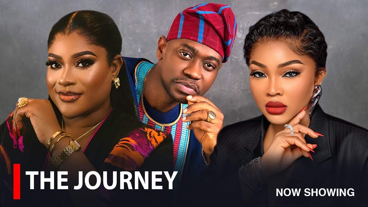 THE JOURNEY - A Nigerian Yoruba Movie poster - similar to EGE ORI ARO - AN AFRICAN YORUBA MOVIE