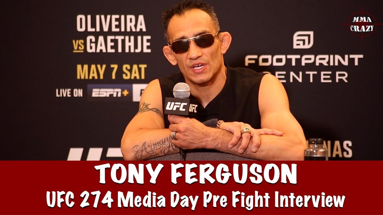 Full UFC 274: Tony Ferguson Pre Fight Interview