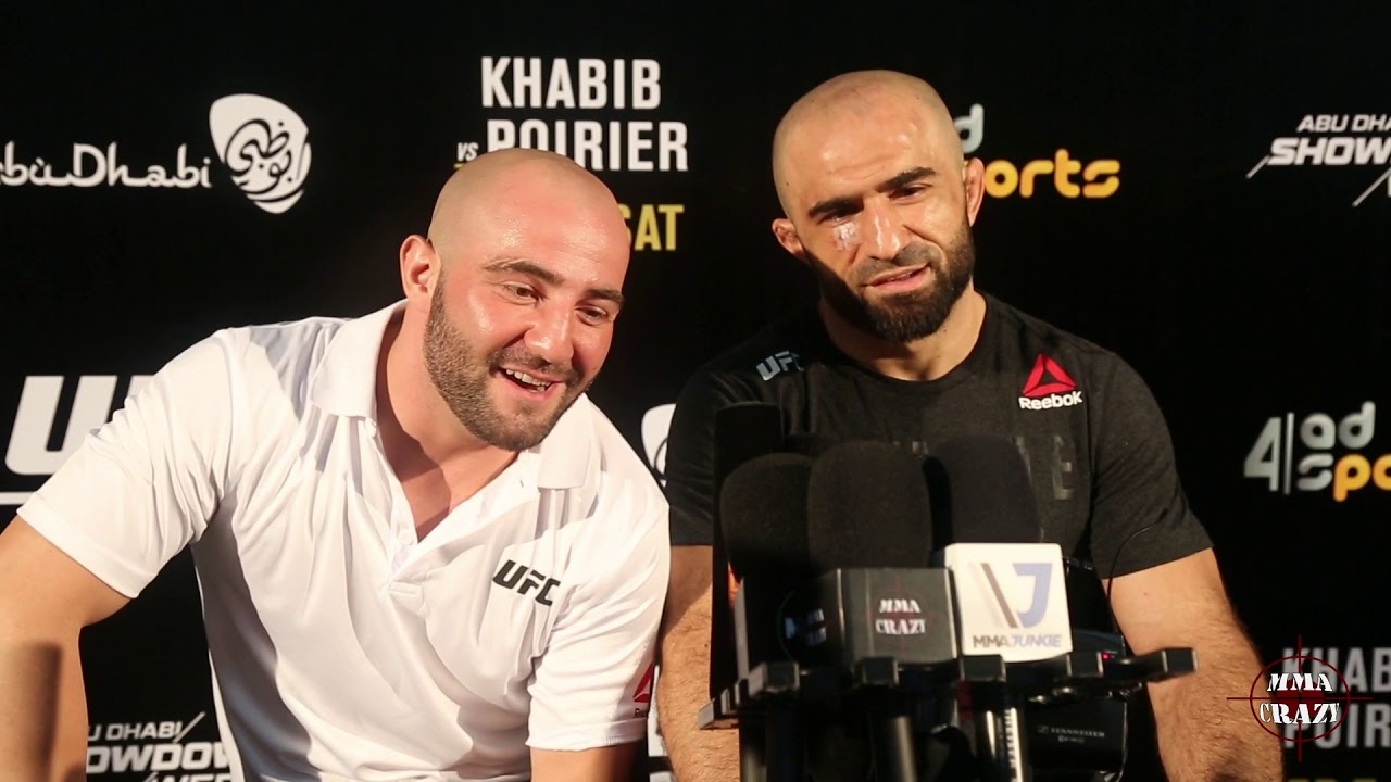 Omari Akhmedov talks win over Zak Cummings at UFC 242