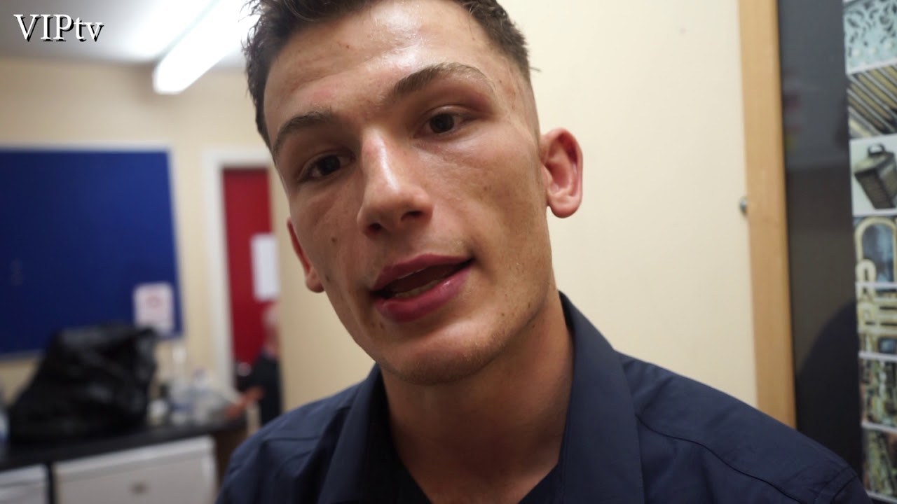 Dan Catlin also makes a impressive start to his pro career in Colne background