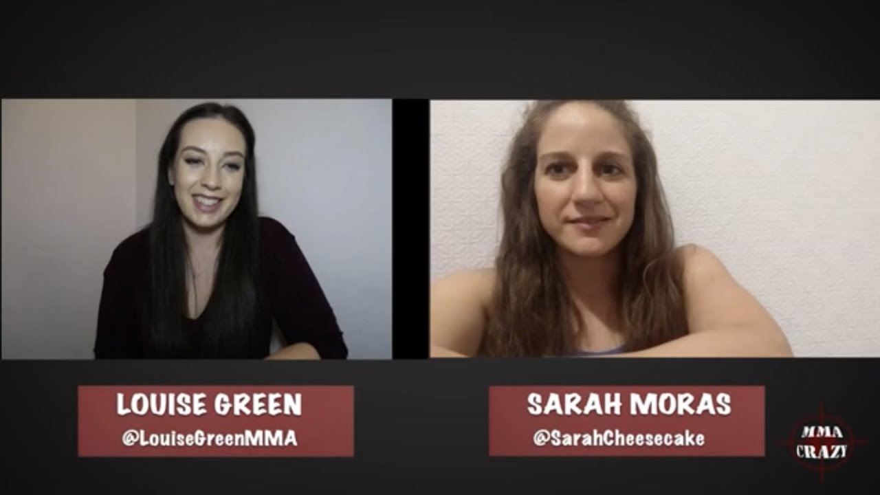 Sarah Moras has mixed opinions about fighting during the pandemic background