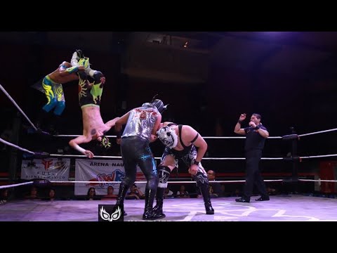 Cuadrangular de ligeros por el pase al campeonato IWRG: Sol Vs Blue Win Vs Drakula NG Vs Felino Boy