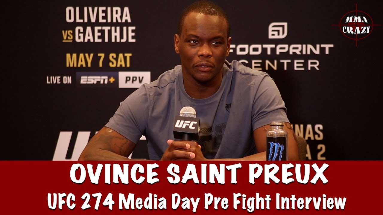 Ovince Saint Preux on being Shogun Rua retirement fight ‘sucks for him’