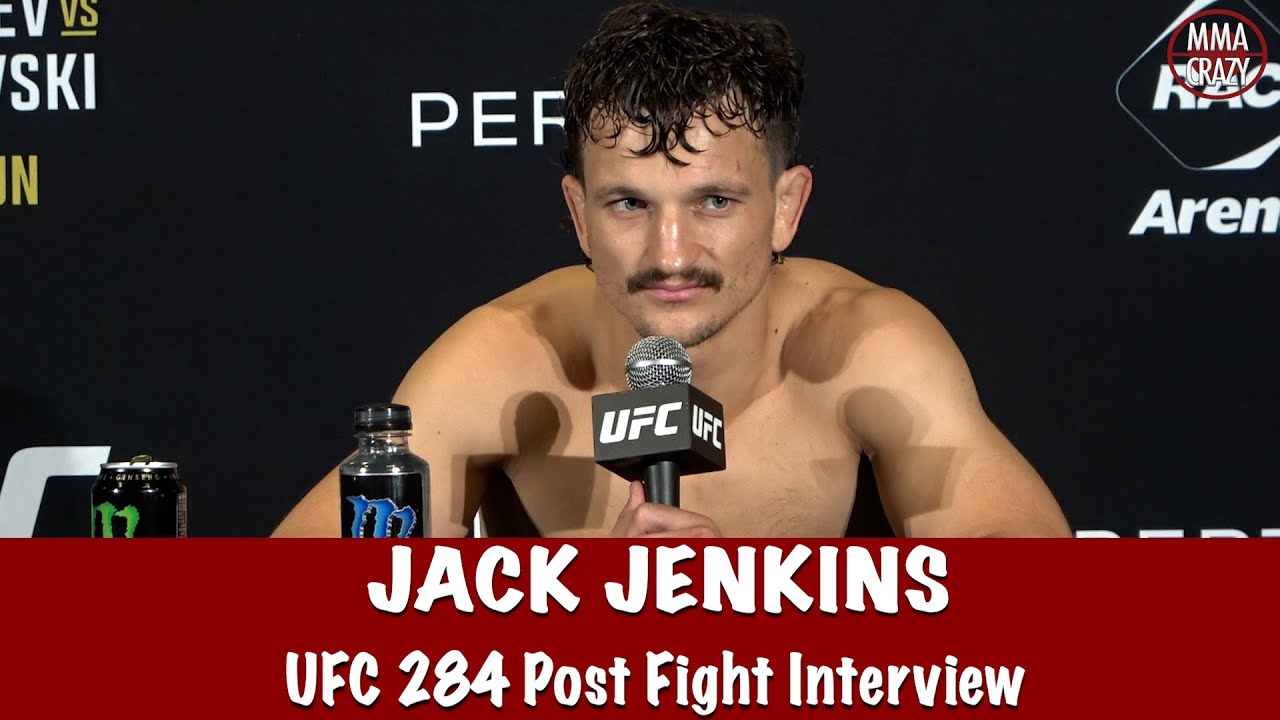 Jack Jenkins ‘out there to do damage’ & talks decision win over Don Shainis at UFC 284 background