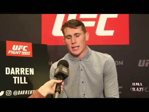 Darren Till on Colby Covington "He's being fake" background