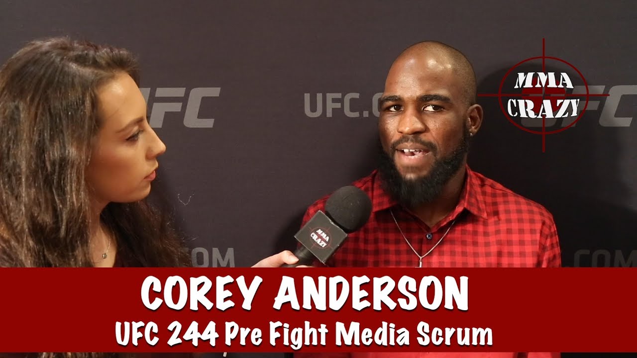 Corey Anderson on Johnny Walker at UFC 244 "Im just a better mixed martial artist"