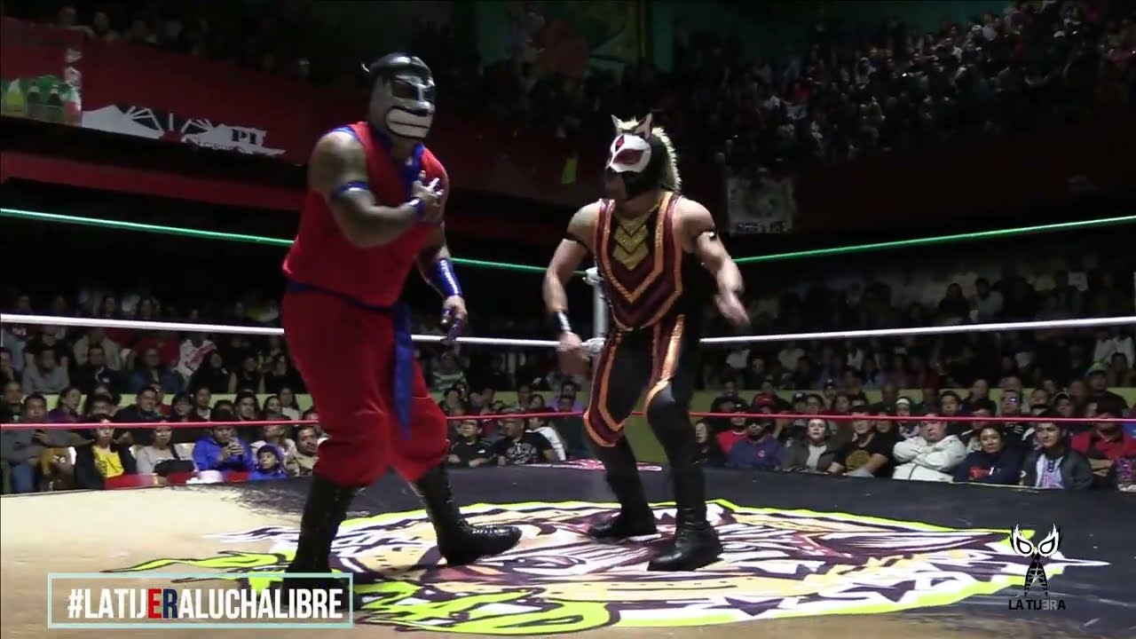 Luchón Pequeño Goku y Mini Hachita de Guerra Vs Mini Templario y Coyotito con Max Proad