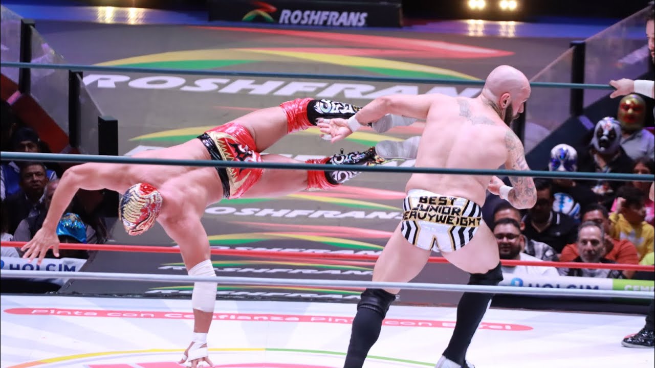 Reporte CMLL: Titán 🆚 Robbie X background