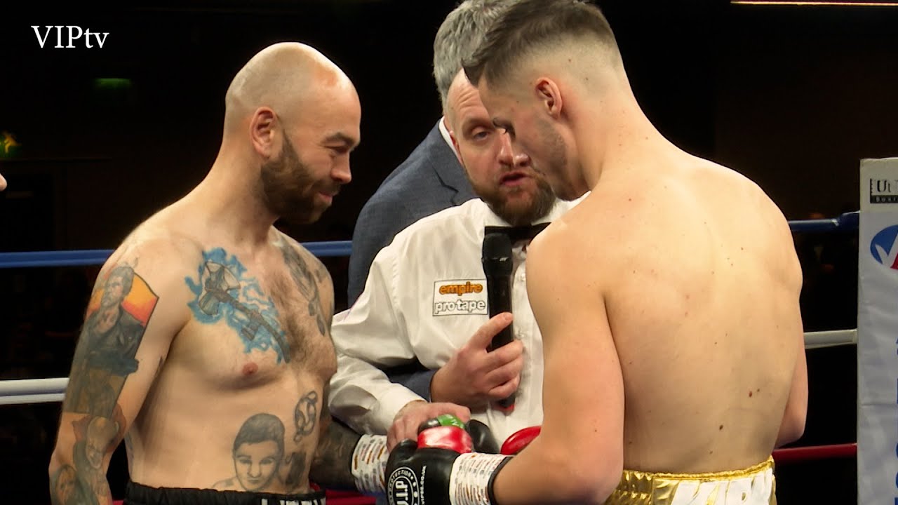 Owen Kirk v Danny Little at VIP's Bolton show on 27.112021