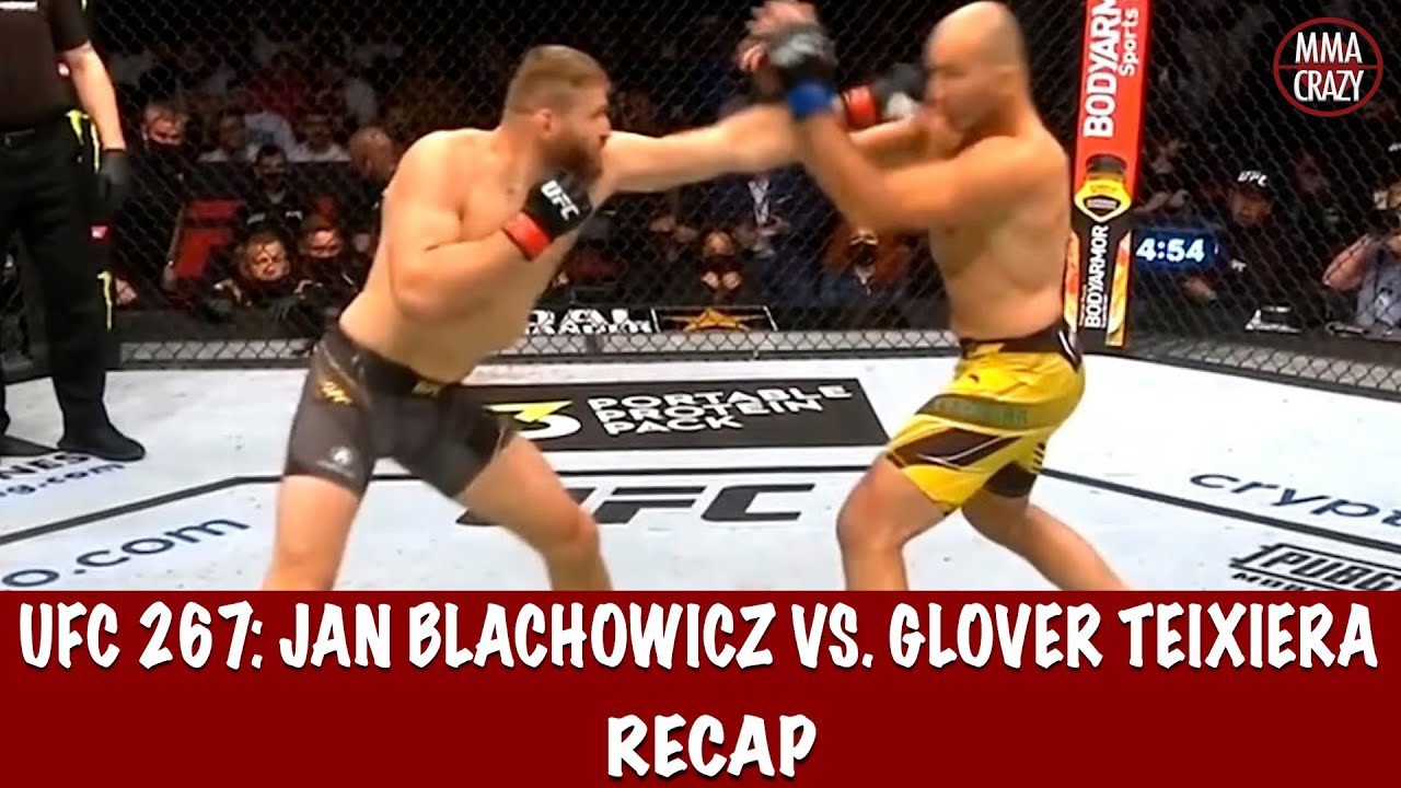 UFC 267: Jan Blachowicz vs. Glover Teixeira Recap background
