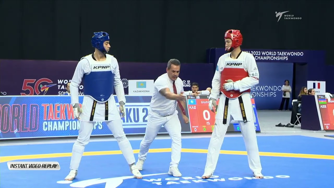 415 R16 Men +87kg TUR ATESLI E K KAZ ZHAPAROV R