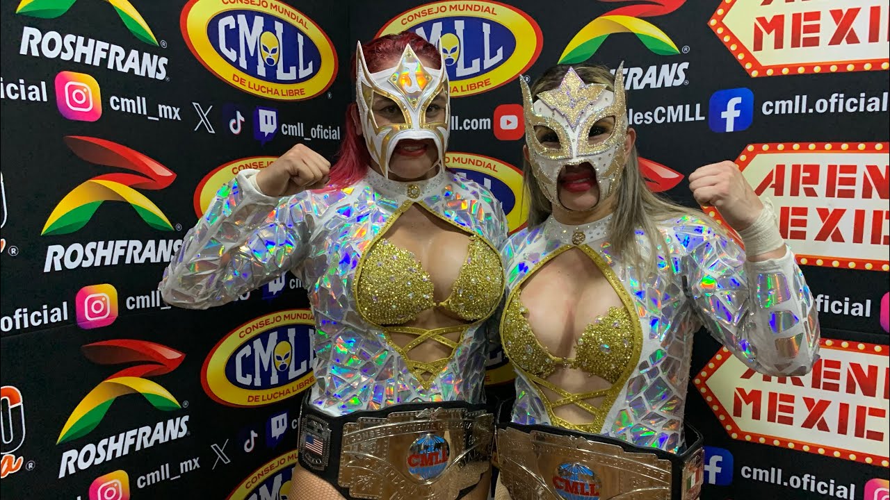 Lluvia y Jarochita: Aquí están los campeonatos siguen sus máscara y cabellera o el nombre infernal background
