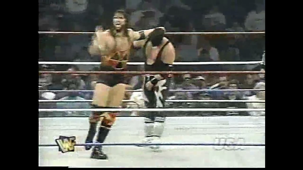 Black Phantom (Vampire Warrior) vs. Adam Bomb - Action Zone 1995 background