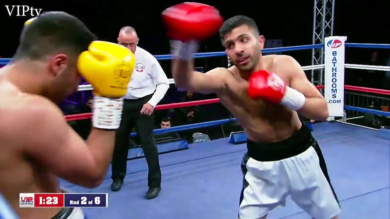 Zeeshan Khan v Naheem Chaudhry at Victoria Warehouse on 4.5.2019 background