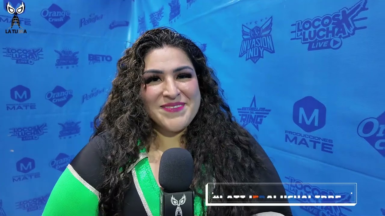 Goya Kong: Feliz por Psycho Clown en WWE. 20 años de trayectoria, venía de pequeña a esta arena background