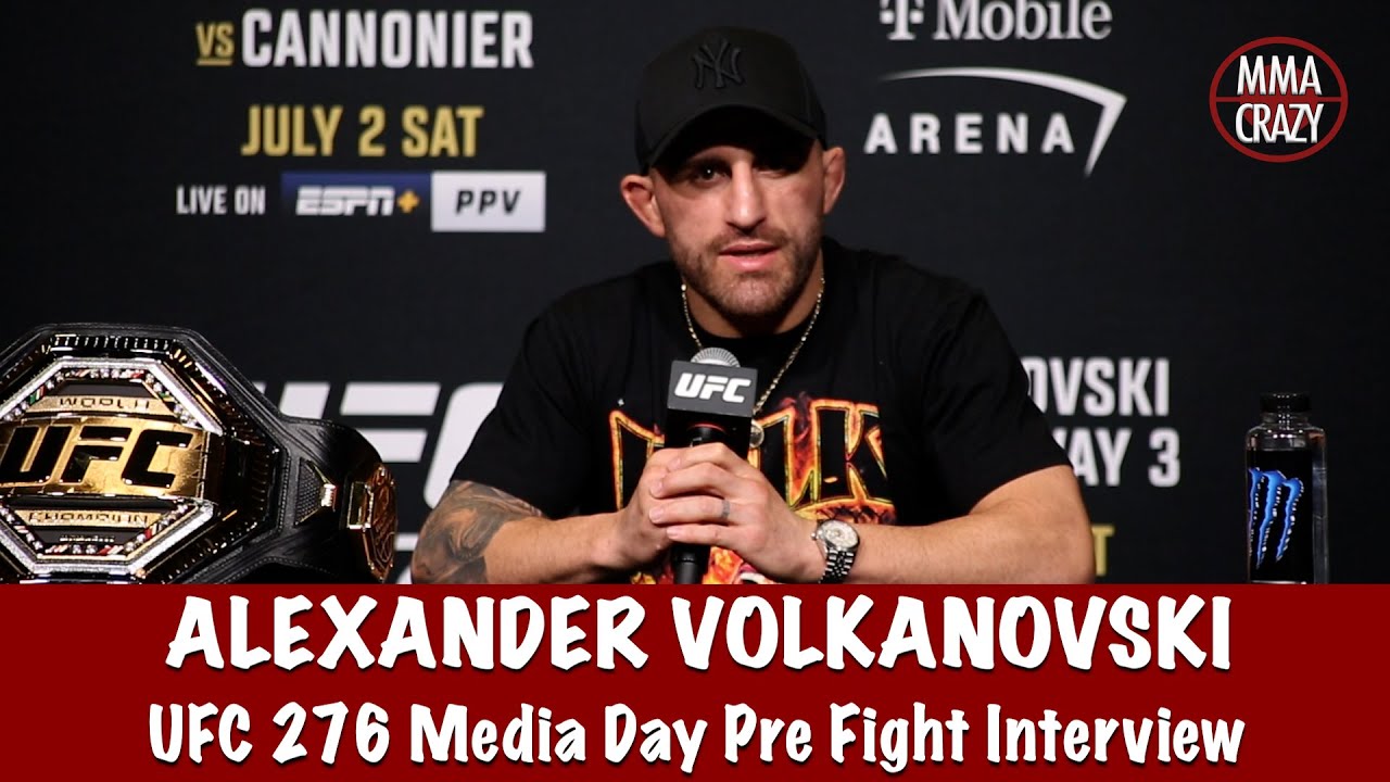 Alexander Volkanovski on Max Holloway ‘Lets see if the legendary chin holds up’