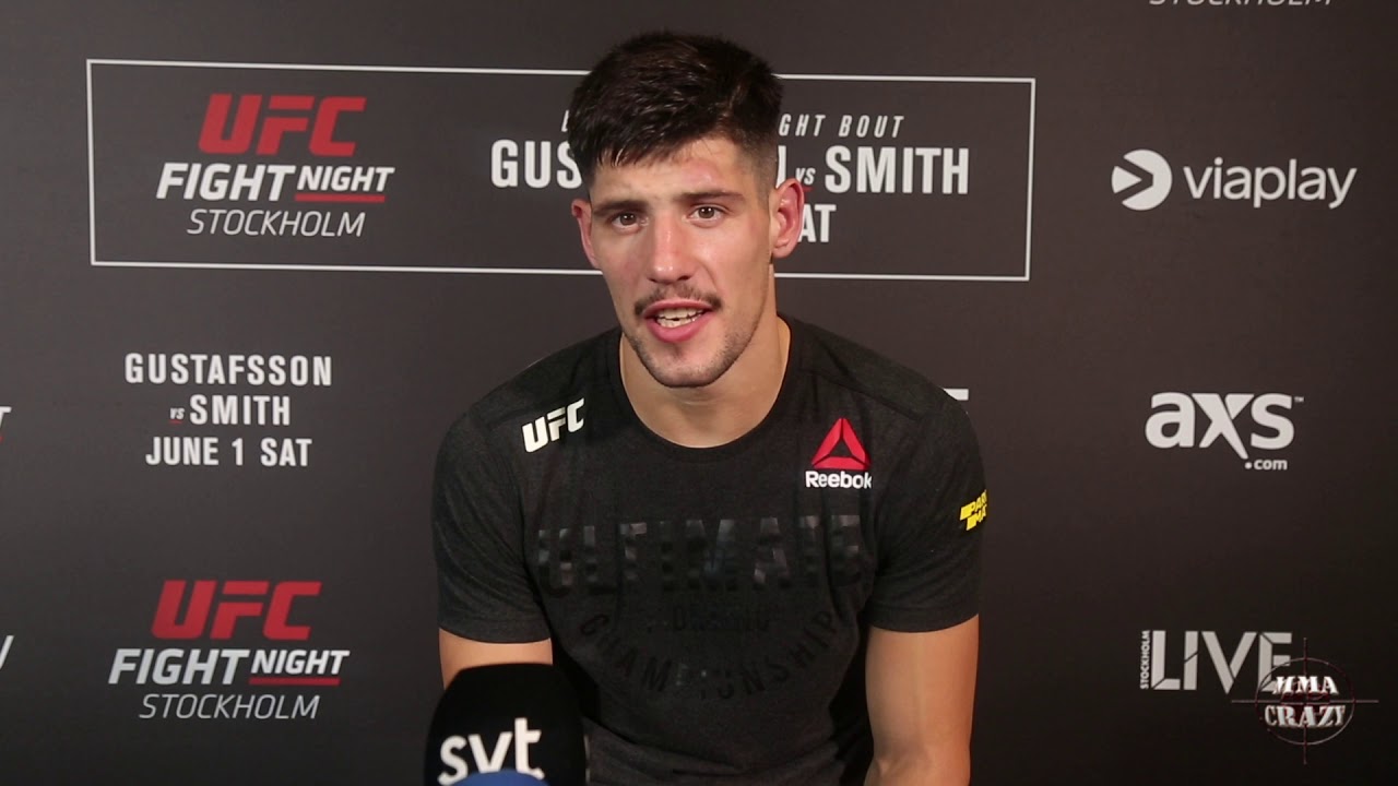 Joel Alvarez talks TKO win over Danilo Belluardo at UFC Fight Night Stockholm background