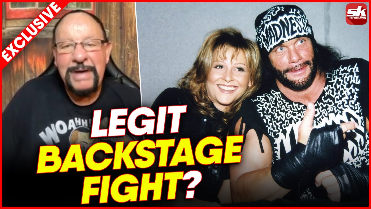 Macho Man Randy Savage confronted Bushwhacker Luke in WWE for looking at Elizabeth