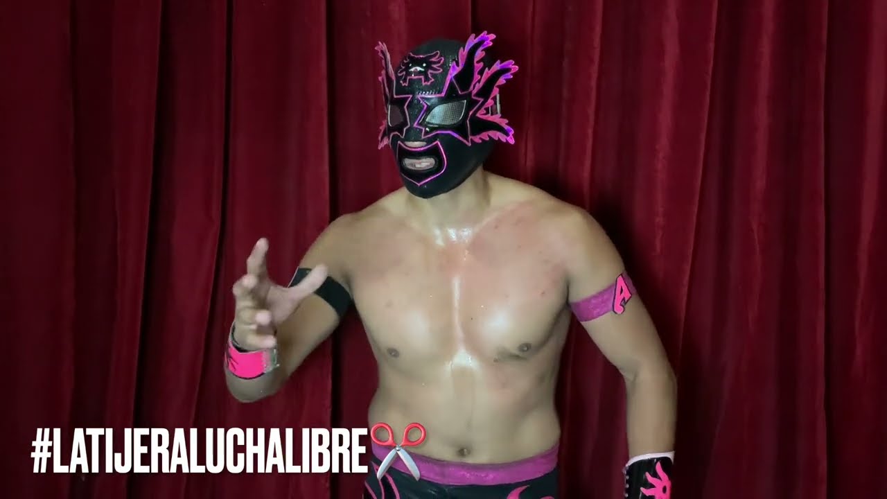 Ajolotl: Quiero poner el nombre de Xochimilco en lo alto, dura competencia interna en IWRG background