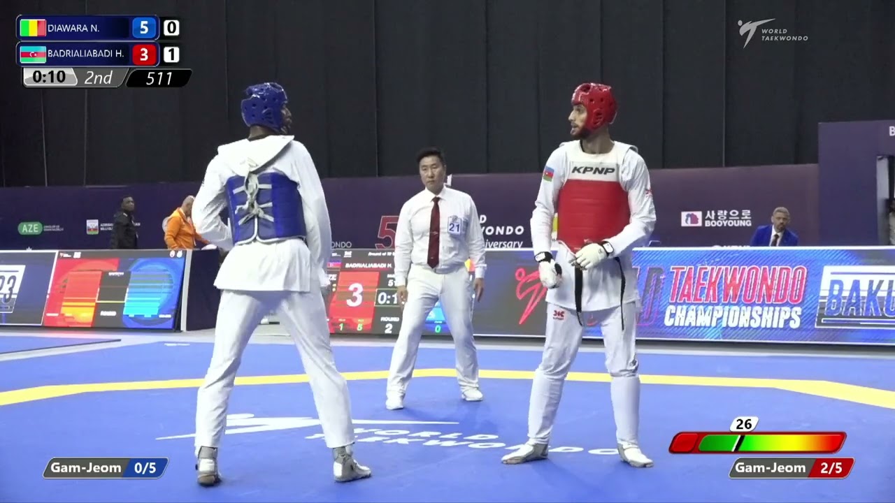 511 R32 Men +87kg MLI DIAWARA N AZE BADRIALIABADI H