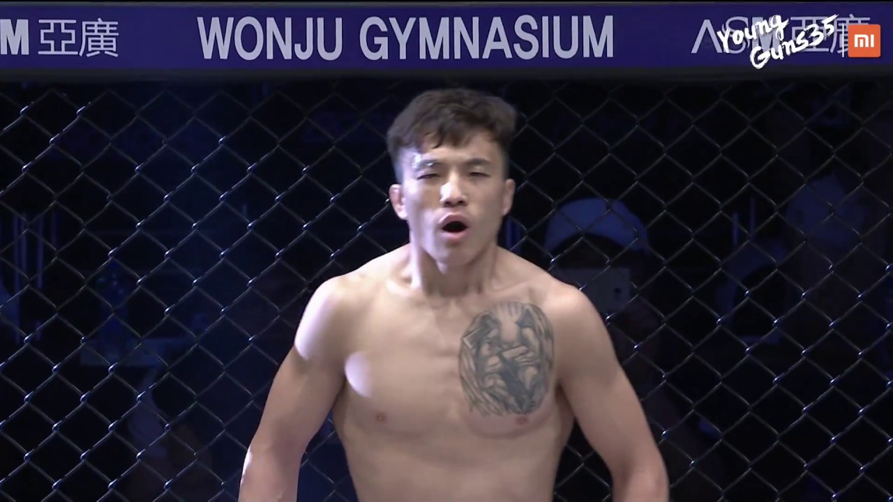 XIAOMI ROAD FC YOUNG GUNS 35 KIM HYO-RYONG(김효룡) VS KIM JIN-YONG(김진용) backdrop