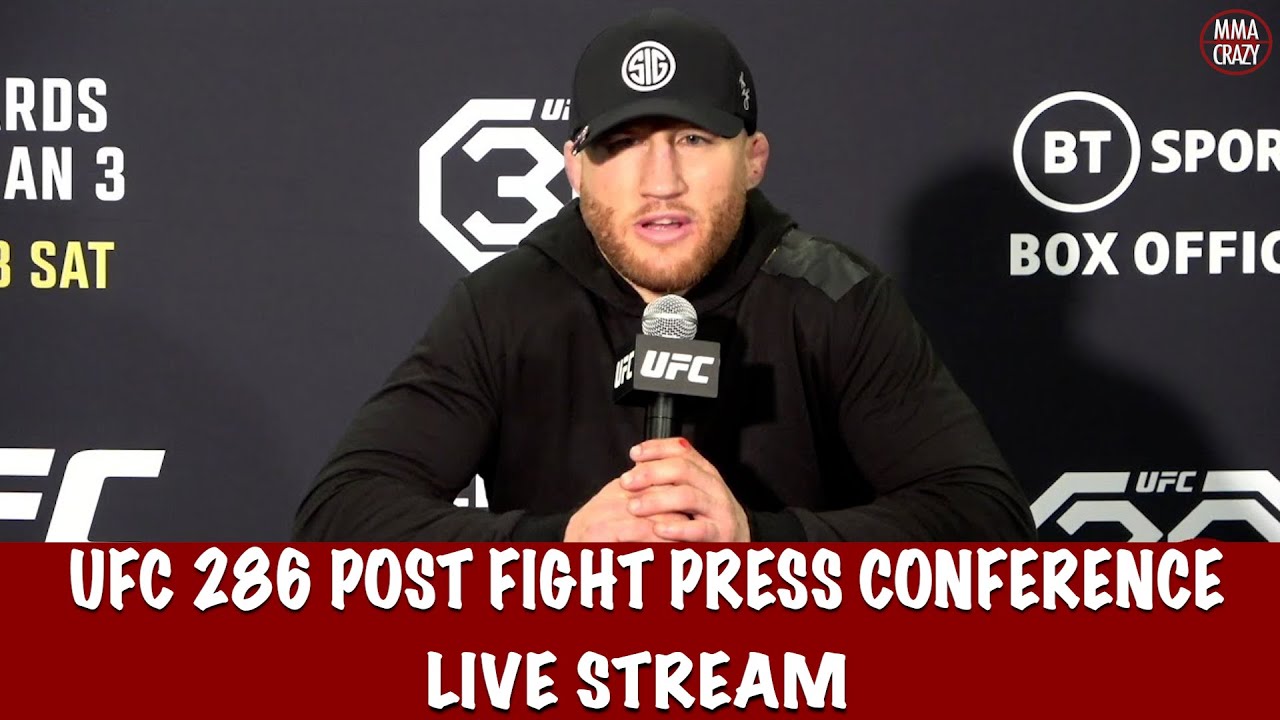 UFC 286: Edwards vs. Usman Post Fight Press Conference Live Stream background