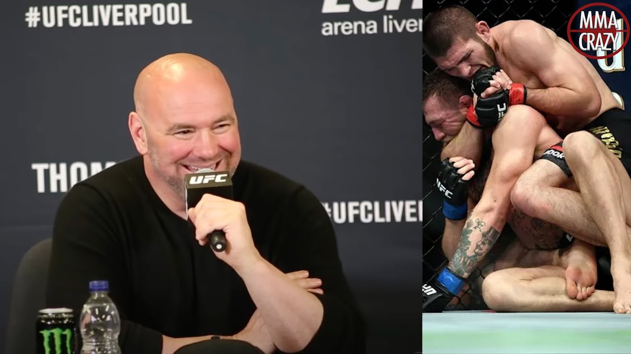 Dana White talks on Conor McGregor & Khabib Nurmagomedov both wanting the fight background