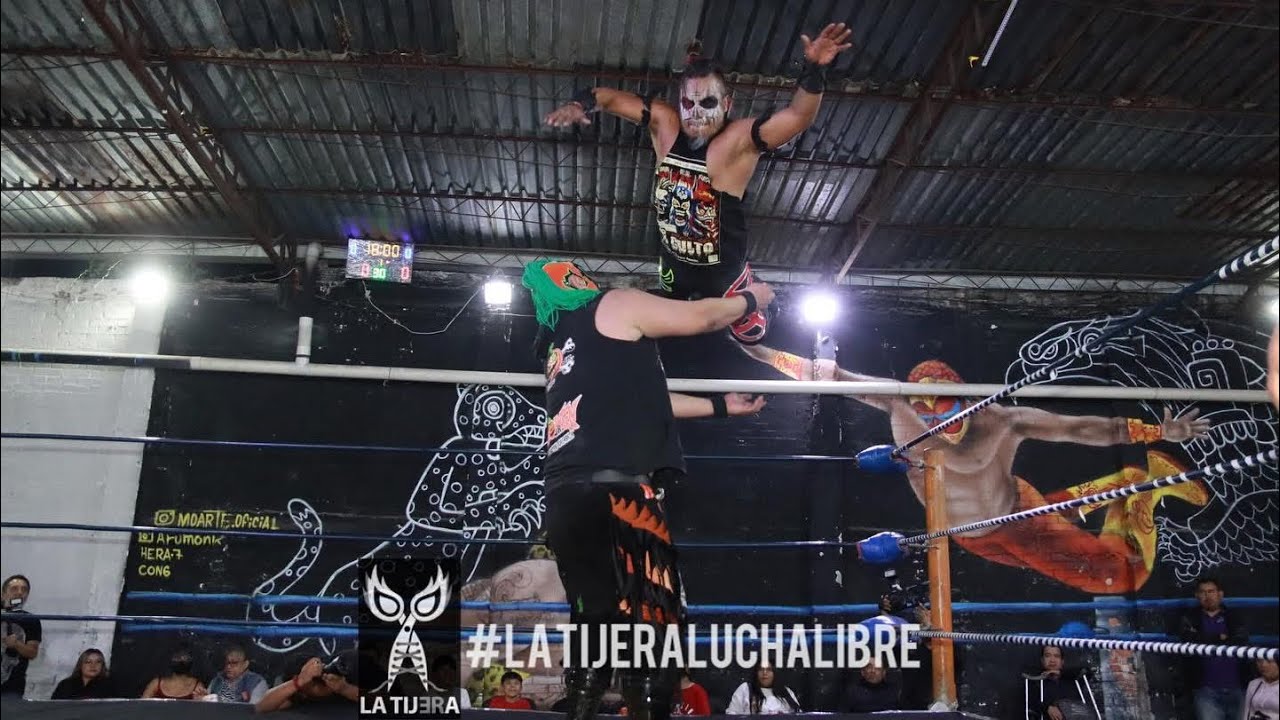 Halloween Jr y Action Jackson Vs Kundra y Yoruba en la Maldita Primavera de Más Luchas