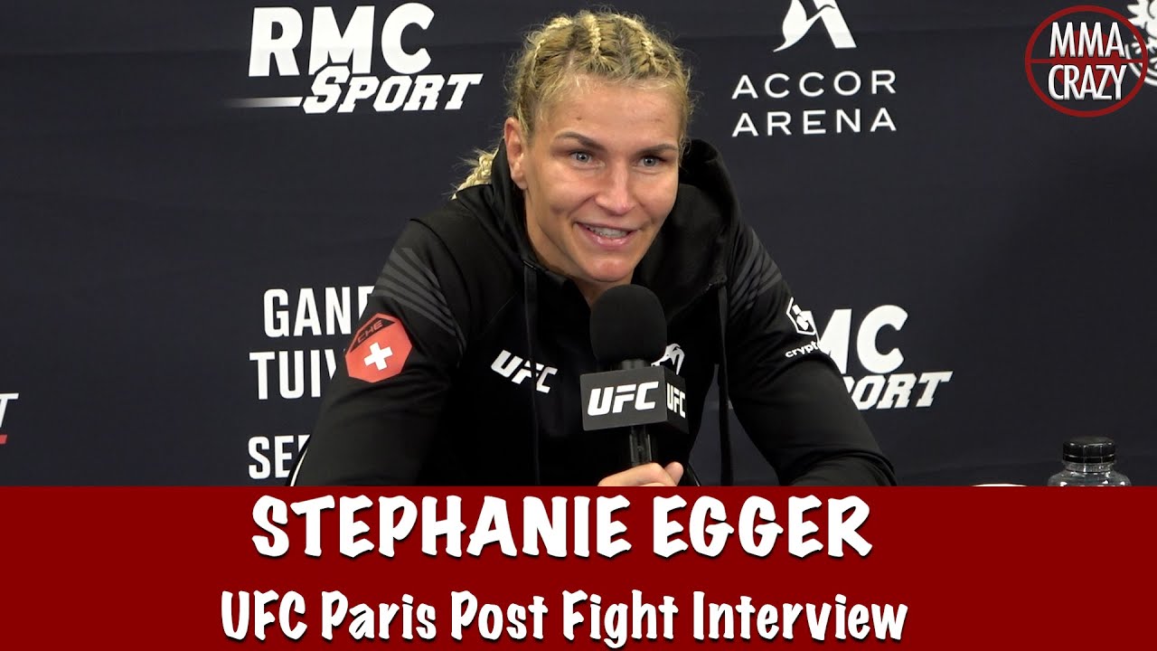 Stephanie Egger on win over Ailin Perez 'Its all about fighting, not twerking' background
