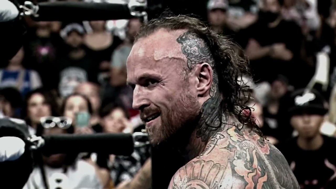 Aleister Black is allowed to use violence to stop a greater violence | SmackDown Aug 8, 2025 background