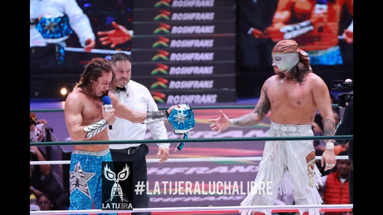 H2L: Star Jr como todo un caballero entrega su máscara a Zandokán Jr background