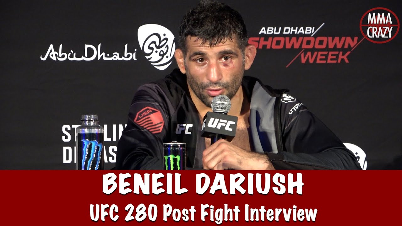 Beneil Dariush talks on Khabib snub & win over Mateusz Gamrot at UFC 280 background
