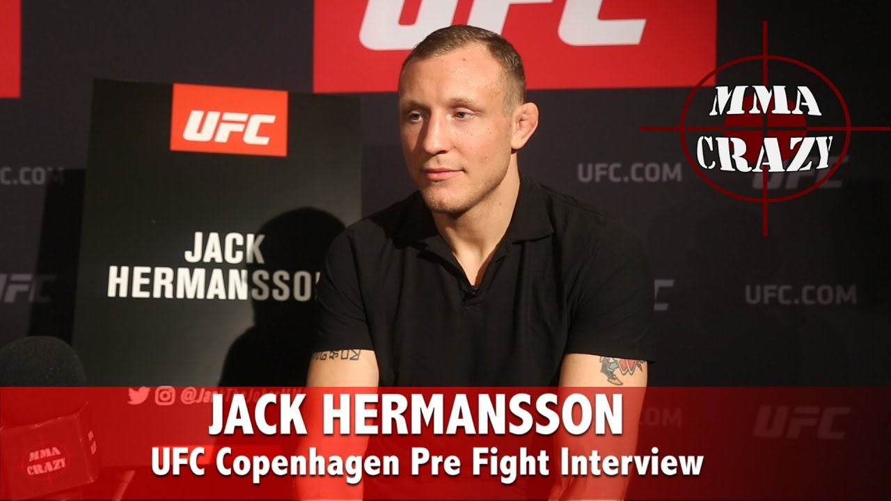 Jack Hermansson “I see myself fighting for the title next year” UFC Copenhagen background