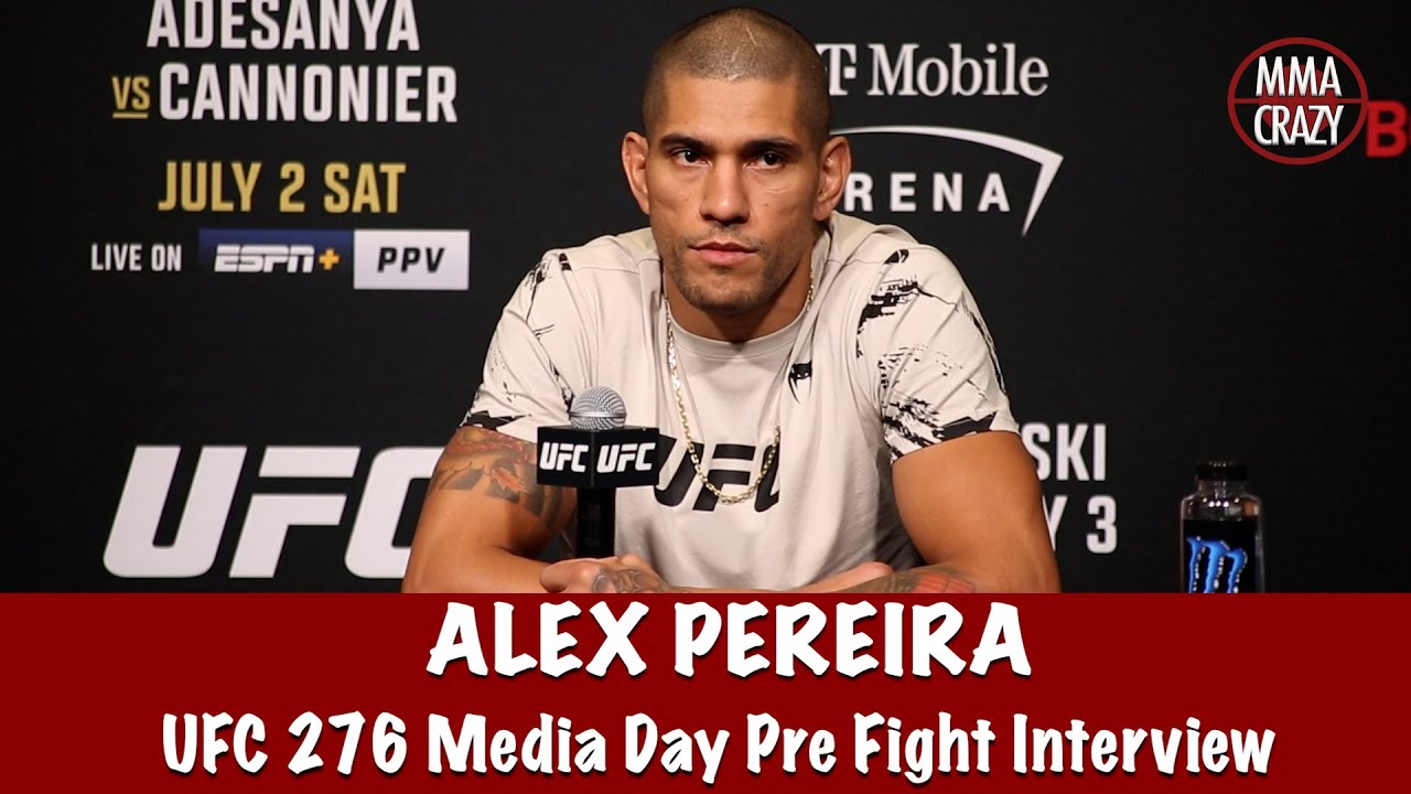 Alex Pereira on past Israel Adesanya KO “imagine what will happen with 4oz gloves”