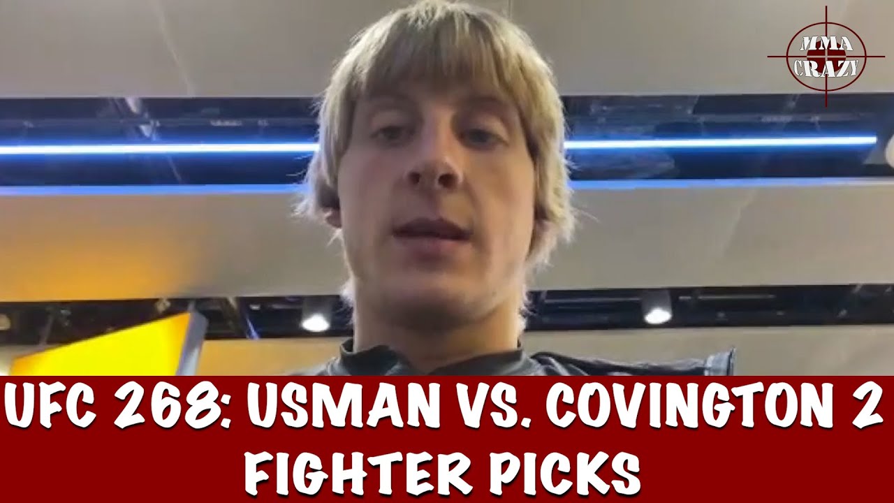 UFC 268: Kamaru Usman vs. Colby Covington 2 Fighter Picks background