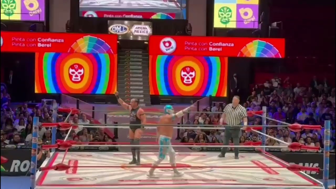 REPORTE CMLL: MISTICO, FLIP GORDON Y TITÁN🆚 VOLADOR JR., MAGNUS Y VEGAS DEPREDADOR