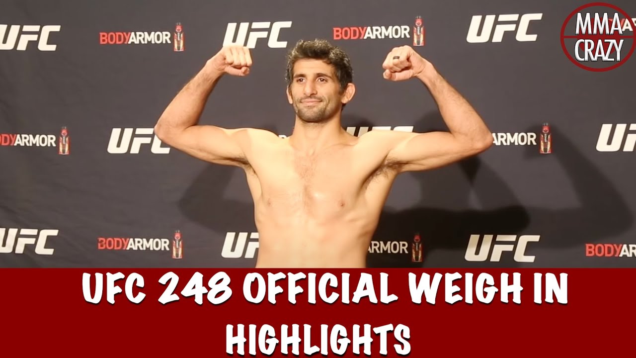 Full UFC 248: Official Early Weigh in Highlights