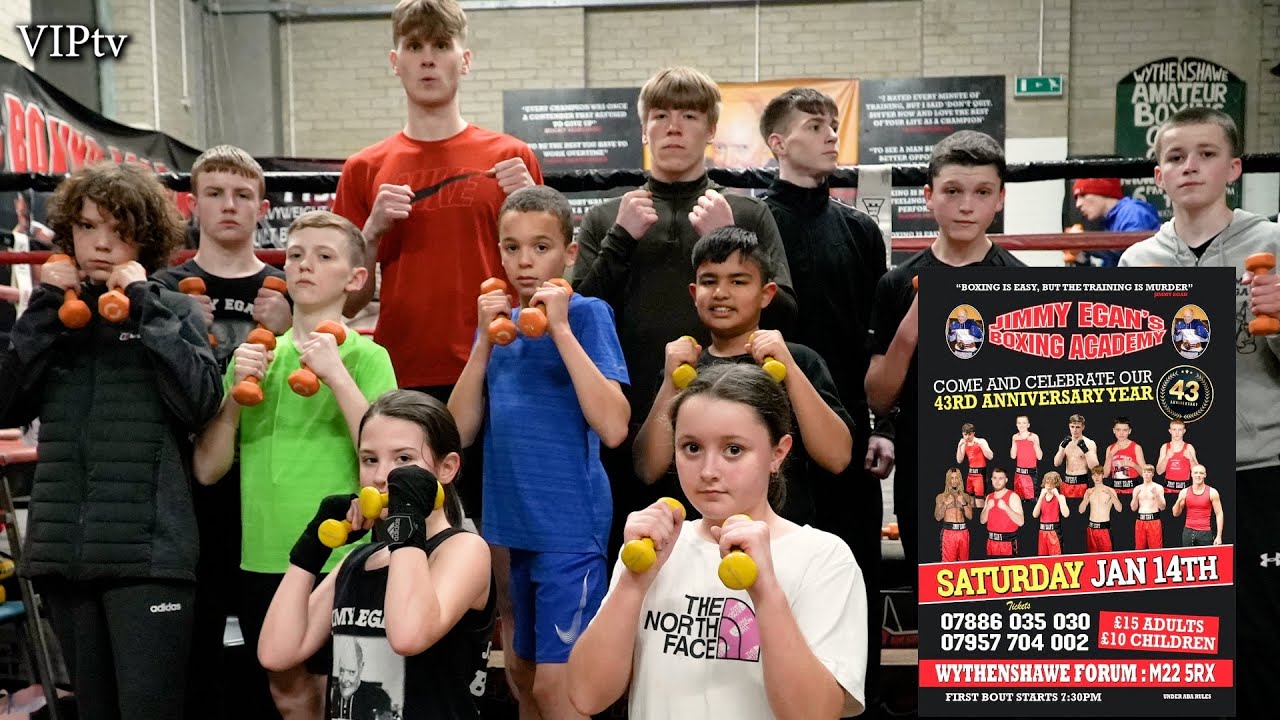 Tyson Fury first boxing home Jimmy Egan's BA celebrating 43 years since they first opened background