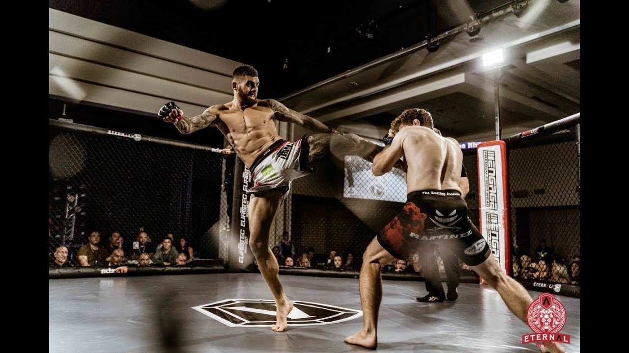 ETERNAL MMA 45 - DAVID MARTINEZ VS BRENTIN MUMFORD - AUSTRALIAN LIGHTWEIGHT TITLE FIGHT background