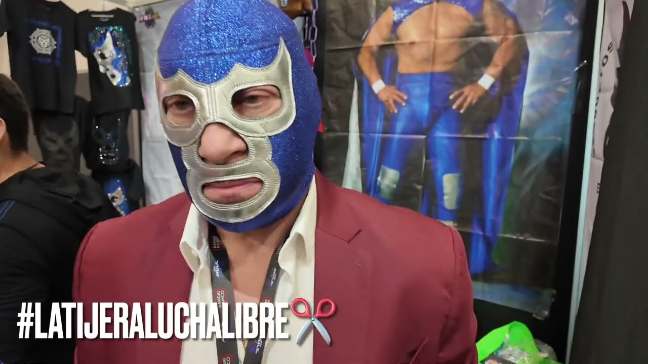 Blue Demon: Duele que se vaya un grande como Fuerza Guerrera, orgulloso de mi legado, cómic listo background