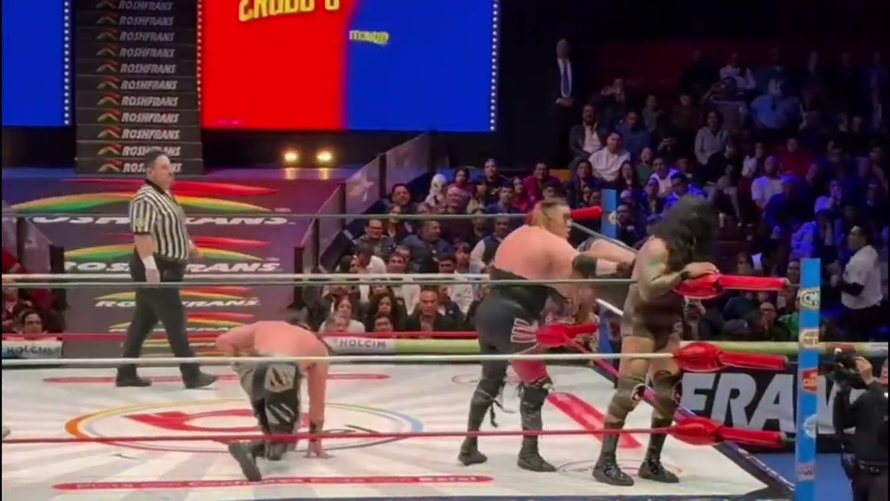 Reporte CMLL: Atlantis, Blue Panther y Rey Bucanero 🆚 Bárbaro Cavernario, Terrible y Elemental background
