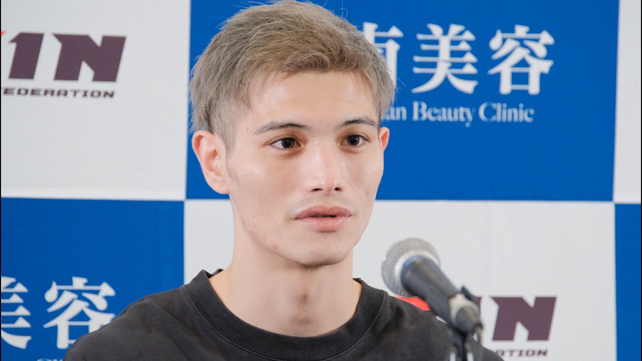 栗秋祥梧 試合前インタビュー 湘南美容クリニック presents RIZIN.39