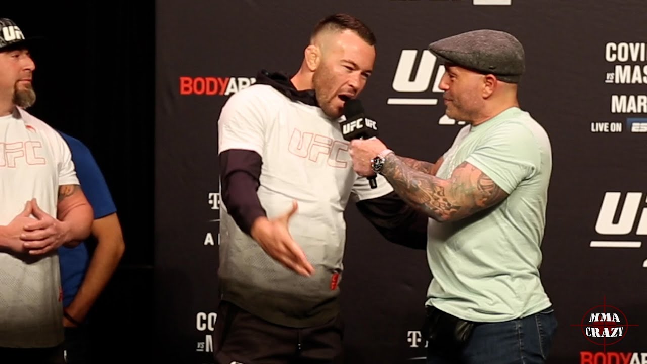 Colby Covington welcomes back Joe Rogan 'we love you at the UFC'