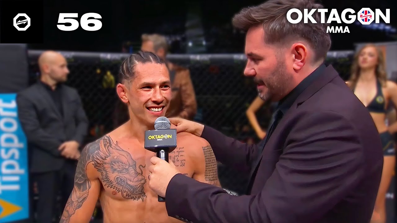 Sam Creasey Post-Fight Interview | OKTAGON 56