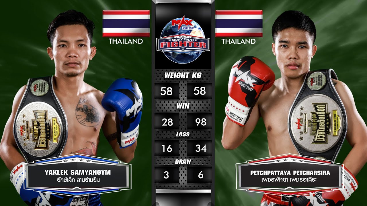 18 ส ค 63|คู่ที่ 4|ยักษ์เล็ก สามย่านยิม VS เพชรพัทยา เพชรอาสิระ|MAX MUAY THAI background