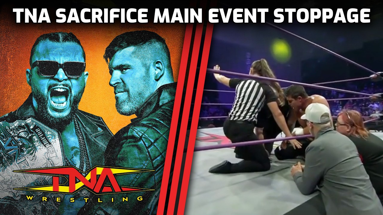 TNA Sacrifice main event ends abruptly following injury to Steve Maclin