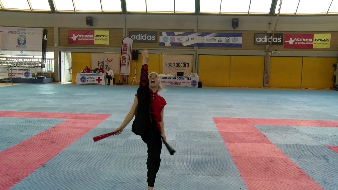 Viktoryia Mikhailava WAKO European Championships 2016