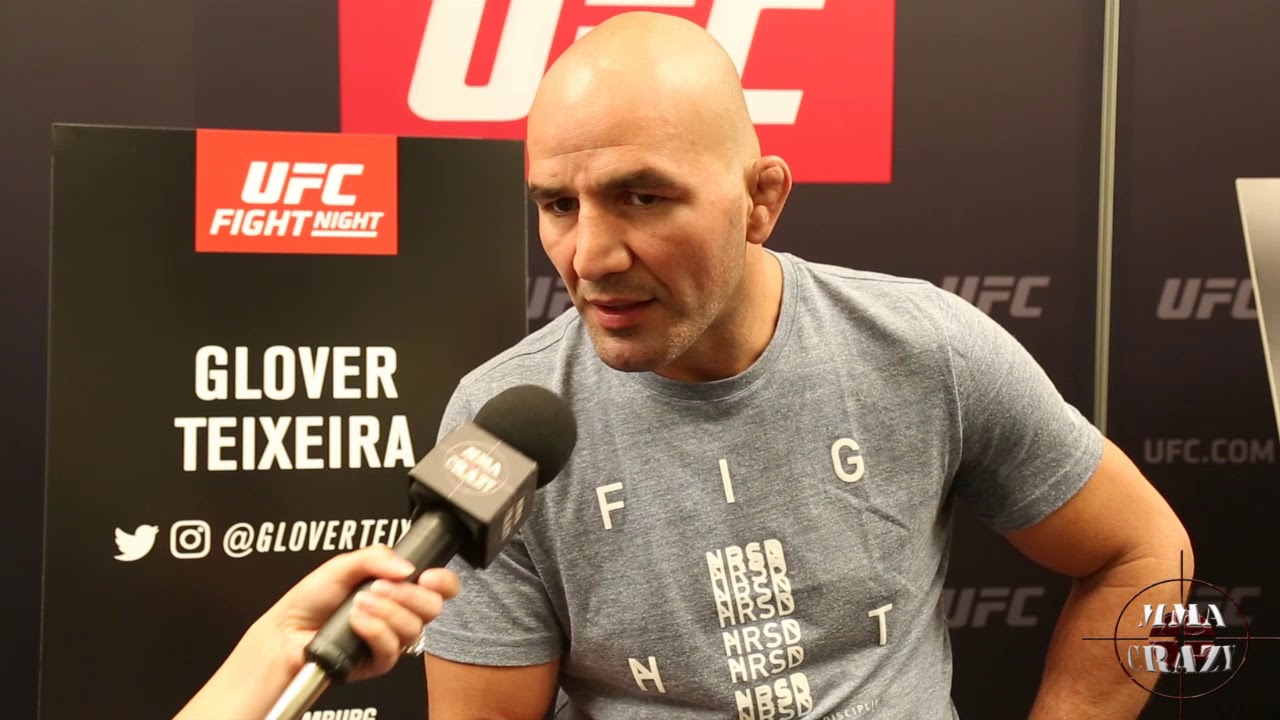 Glover Teixeira on Corey Anderson "I can beat him everywhere" at UFC Fight Night Hamburg