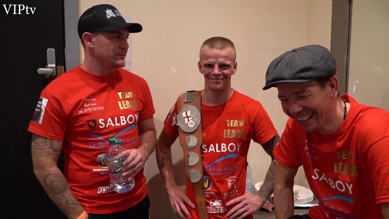 Marc Leach is the NEW English Bantamweight Champion background